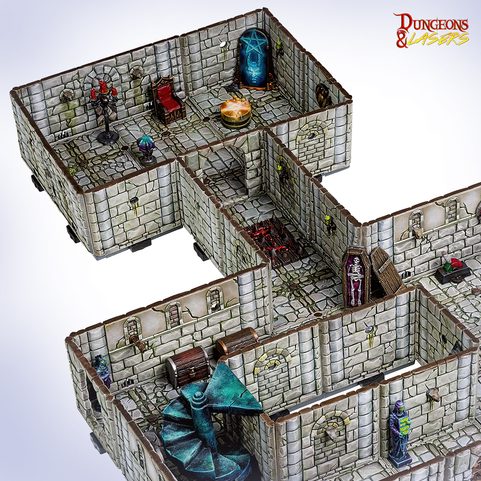 DUNGEONS & LASERS: FANTASY STARTER SET