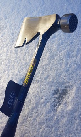SEKERA RIGGER'S AXE VINYL GRIP 1050 G ESTWING USA