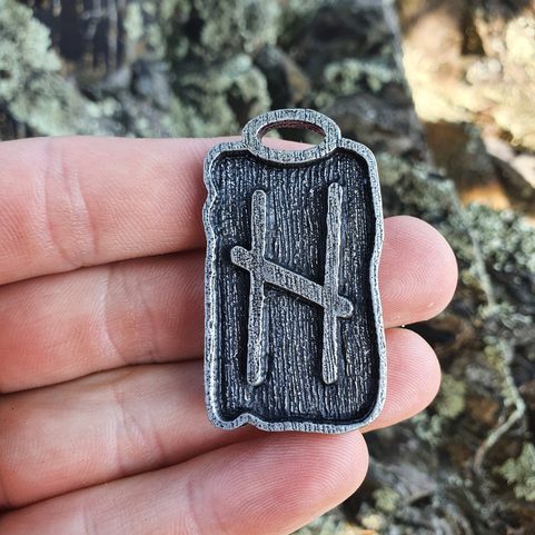 HAGALAZ - RUNOVÝ AMULET ZINEK