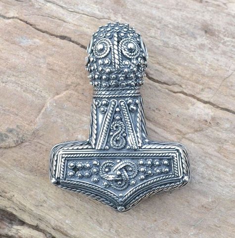 THOROVO KLADIVO, STŘÍBRNÝ PŘÍVĚSEK, AG 925, 16 G