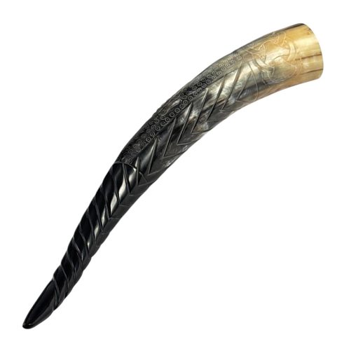 DRAKKAR, ZDOBENÝ VIKINGSKÝ ROH