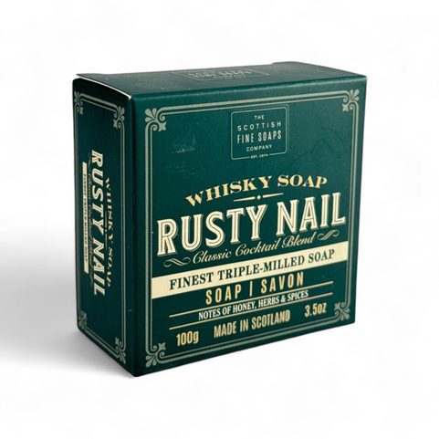 RUSTY NAIL, WHISKY COCKTAIL SOAP, TUHÉ MÝDLO, 100 G