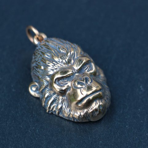 GORILA, PŘÍVĚŠEK, BRONZ