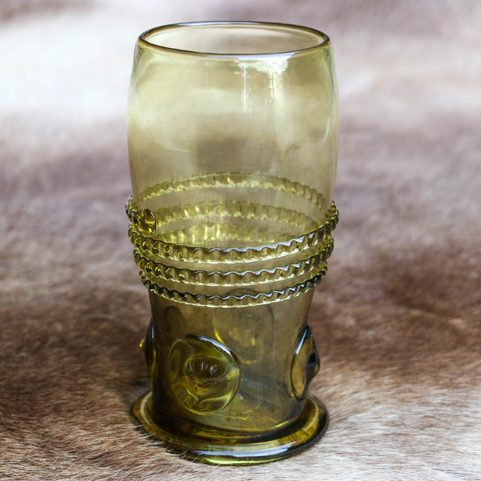 ARCADA, SKLENICE, ZELENÉ SKLO 15 CM