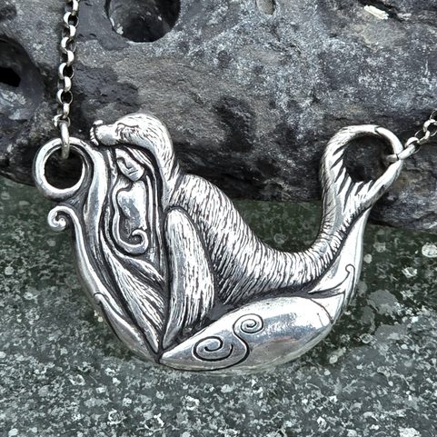 SELKIE, NÁHRDELNÍK, STŘÍBRO 925/1000