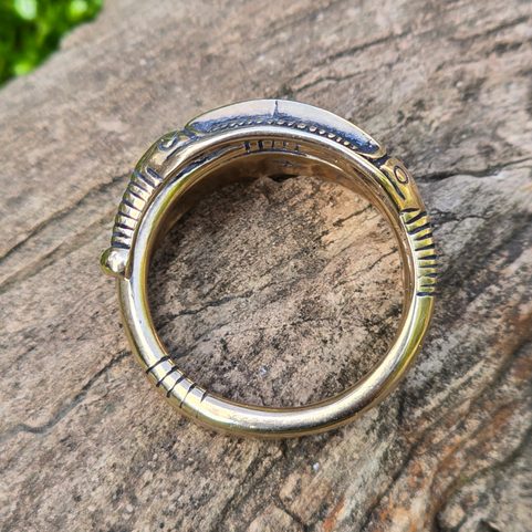 PRSTEN, NORDRUP - RINGSTED, DÁNSKO, BRONZ