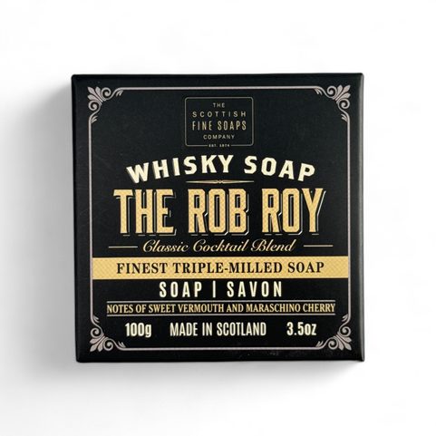 THE ROB ROY, WHISKY COCKTAIL SOAP - TUHÉ MÝDLO, 100 G