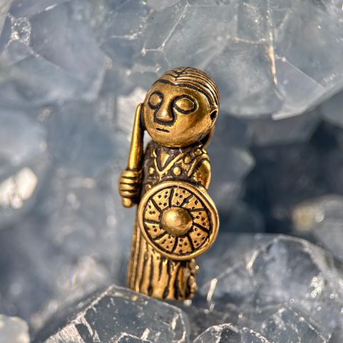 HÅRBY, VALKYRIE PŘÍVĚSEK, BRONZ