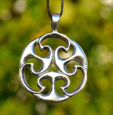 KELTSKÝ TALISMAN ŽIVOTA, STŘÍBRNÝ PŘÍVĚSEK, AG 925, 11 G