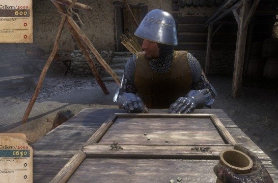 Farkle dice game in Kingdom Come