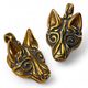 FENRIR, VIKINSKÝ VLK, PŘÍVĚSEK, BRONZ, MENŠÍ - PŘÍVĚSKY - ŠPERKY