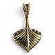 DRAKKAR, LOĎ, VIKINGOVÉ, AMULET BRONZ - PŘÍVĚSKY - ŠPERKY