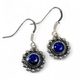 LAZIO, STŘÍBRNÉ ANTICKÉ NÁUŠNICE, LAPIS LAZULI, AG 925/1000 - NÁUŠNICE - STŘÍBRNÉ ŠPERKY