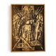 GLADIATOR, décoration murale, bois 32x46cm