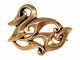 Broche romaine canard, bronze