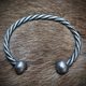 HAND FORGED TWISTED STEEL BRACELET