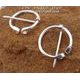 SMALL SILVER BROOCH for light costumes