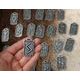 RUNOVÉ PŘÍVĚŠKY FUTHARK, SADA AMULETŮ - VŠECHNY AMULETY, VLASTNÍ VÝROBA - ŠPERKY