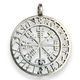 VEGVISIR - KOMPAS, ISLANDSKÁ RUNA, STŘÍBRNÝ PŘÍVĚSEK, AG 925, VELKÝ, 10G - PŘÍVĚSKY - STŘÍBRNÉ ŠPERKY