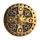 Wikinger Schild, Bronze - Brosche