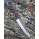 CRUACHAN, geschmiedetes keltisches Messer, braun