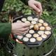 Gusseisen Pfanne für poffertjes Petromax - kleine Pfannkuchen