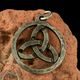TRIQUETRA, KOVANÝ KELTSKÝ TALISMAN - KOVANÉ ŠPERKY - ŠPERKY