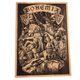 PŘEMYSL OTAKAR II - BOHEMIA, NÁSTĚNNÁ DEKORACE, DŘEVO 32X46CM - DŘEVĚNÉ OBRAZY - HOME DECOR