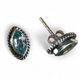DINA, STŘÍBRNÉ NÁUŠNICE, MODRÝ TOPAZ, AG 925/1000 - NÁUŠNICE - STŘÍBRNÉ ŠPERKY