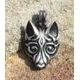 VLK FENRIR, VIKINSKÝ VÝTVARNÝ STYL, POSTŘÍBŘENÝ AMULET - VIKINGSKÉ AMULETY - ŠPERKY