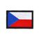 Aplica Velcro Steagul Republicii Cehe - colorat
