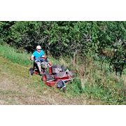 POHONNÁ JEDNOTKA PANTER FD3-500 S ŘÍZENOU SEDAČKOU BPR A DVOUNOŽOVÝM MULČOVAČEM M121 - DAKR PANTER - DAKR