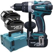 MAKITA DDF458RF3J - AKU VRTACÍ ŠROUBOVÁK LI-ION LXT 3XAKU 18V 3,0 AH,MAKPAC - AKU NÁŘADÍ