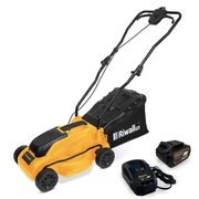 RIWALL PRO RALM 3320I SET AKU TRAVNÍ SEKAČKA 20 V + 1X 4AH BATERIE + NABÍJEČKA 2,4 A - AKUMULÁTOROVÉ SEKAČKY{% if kategorie.adresa_nazvy[0] != zbozi.kategorie.nazev %} - SEKAČKY{% endif %}
