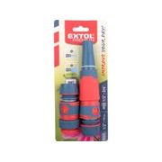 EXTOL PREMIUM 8876490 HADICOVÝ SET 4KS, PRO 1/2" HADICI, 8876490 - ZAVLAŽOVAČE - ZAVLAŽOVÁNÍ + HADICE