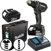 MAKITA DDF482RFEB - AKU VRTACÍ ŠROUBOVÁK ČERNÝ LI-ION LXT 18V/3,0 AH - AKU NÁŘADÍ