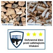 SCHEPPACH HL 760 LS HORIZONTÁLNÍ ŠTÍPAČ NA DŘEVO 7T SE STOJANEM - VODOROVNÉ ŠTÍPAČE DŘÍVÍ - ZAHRADNÍ STROJE A TECHNIKA