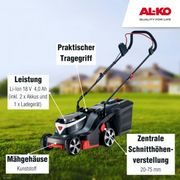 3.82 LI EASY 18V SET AL-KO - AKUMULÁTOROVÉ SEKAČKY - SEKAČKY