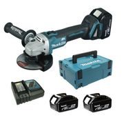 MAKITA DGA504RTJ - AKU ÚHLOVÁ BRUSKA 125MM LI-ION LXT 18V/5,0AH,MAKPAC - AKU NÁŘADÍ