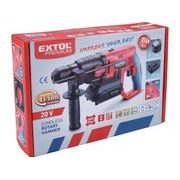 EXTOL PREMIUM KLADIVO VRTACÍ AKU SHARE20V, 1,2J, SDS PLUS, 20V LI-ION, 2AH, 8891818 - AKU NÁŘADÍ