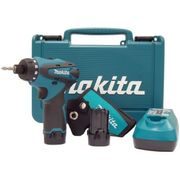 MAKITA DF030DWE - AKU ŠROUBOVÁK 1/4" LI-ION 10,8V/1,3AH - AKU NÁŘADÍ