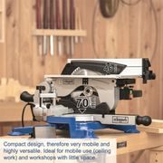 SCHEPPACH HM 100 T KOMBINOVANÁ POKOSOVÁ/STOLOVÁ PILA - ELEKTRO NÁŘADÍ