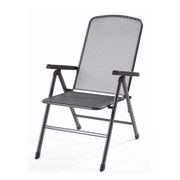 MWH SAVOY 5-POS BASIC POLOHOVACÍ POLOHOVATELNÉ KŘESLO Z TAHOKOVU (5 POZIC) 70 X 58 X 105 CM - KŘESLA K ZAHRADNÍMU NÁBYTKU - ZAHRADNÍ NÁBYTEK