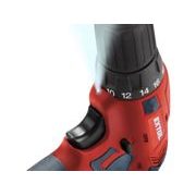 EXTOL PREMIUM VRTACÍ ŠROUBOVÁK AKU, 12V LI-ION (2X) A BRUSKA ÚHLOVÁ 125MM V PLASTOVÉM BOXU, 8898311 - AKU NÁŘADÍ