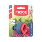 EXTOL PREMIUM KONEKTOR NA KOHOUTEK, 3/4"-1", 8876422 - PLASTOVÉ SPOJKY - ZAVLAŽOVÁNÍ + HADICE