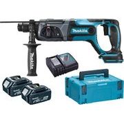 MAKITA DHR241RTJ - AKU KOMBINOVANÉ KLADIVO LI-ION LXT 18V/5,0AH,MAKPAC - AKU NÁŘADÍ