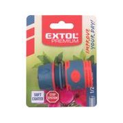 EXTOL PREMIUM RYCHLOSPOJKA NA HADICI, 1/2", STOP VENTIL, 8876402 - PLASTOVÉ SPOJKY - ZAVLAŽOVÁNÍ + HADICE
