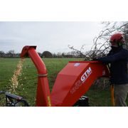 GTM GTS 1300 RG BENZINOVÝ DRTIČ DŘEVA S PÁSOVÝM POJEZDEM - DRTIČE VĚTVÍ - ZAHRADNÍ STROJE A TECHNIKA