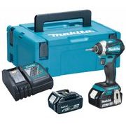 MAKITA DTD154RTJ - AKU RÁZOVÝ ŠROUBOVÁK 1/4" LI-ION LXT 18V/5,0AH, MAKPAC - AKU NÁŘADÍ