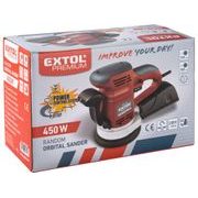 EXTOL PREMIUM ERC 450 SC BRUSKA EXCENTRICKÁ, 125MM, 150MM, 450W, 8894202 - ELEKTRO NÁŘADÍ